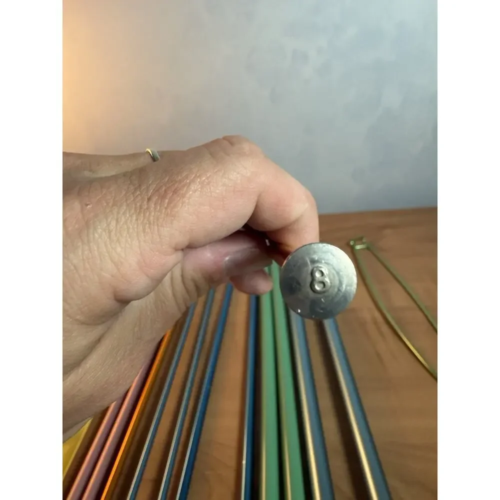 Bundle Of Various Sizes Standard Knitting Needles 10+ Pcs